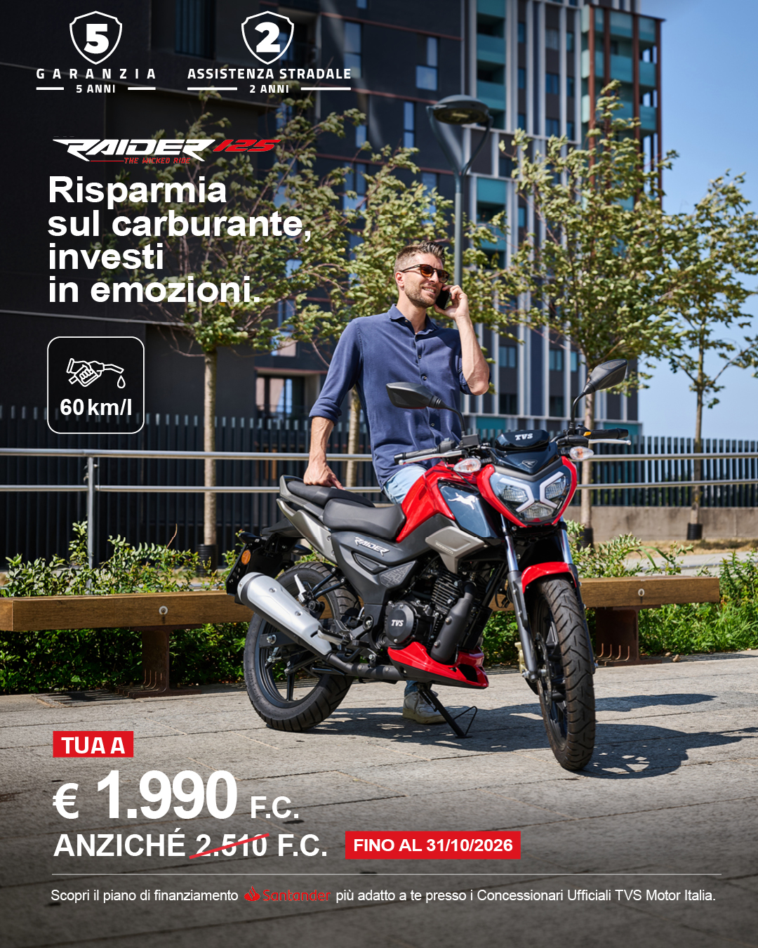 RAIDER 125 OTTOBRE