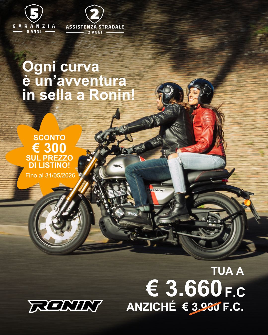 RONIN 250 MAGGIO