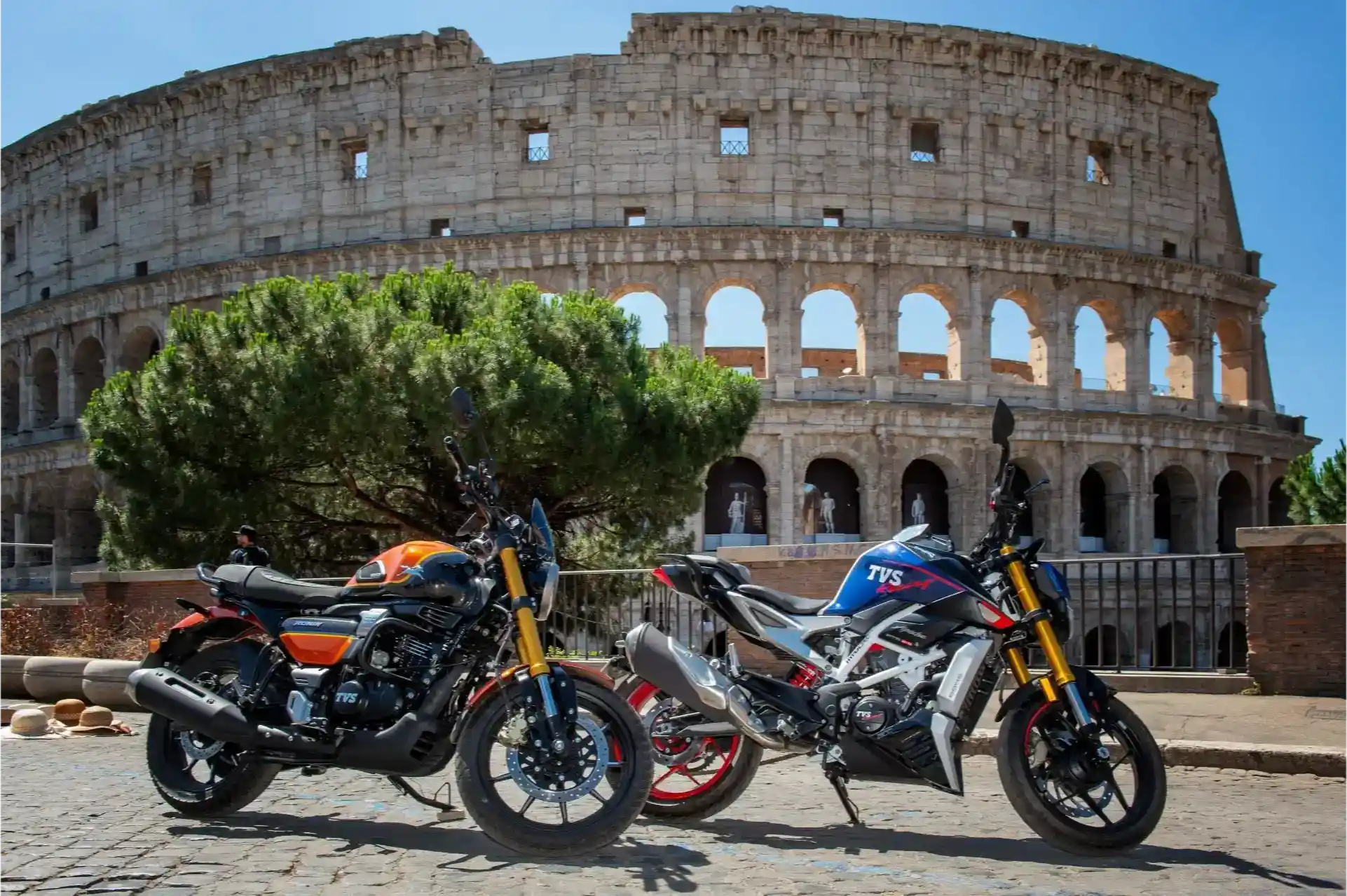 TVS Motor Italia ad Eternal City Roma con 